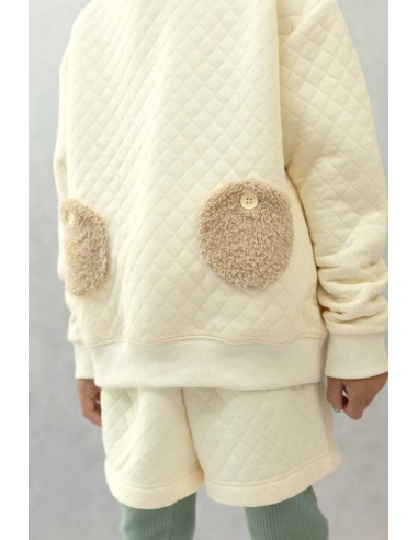 Ponpon hoodie(o.white)