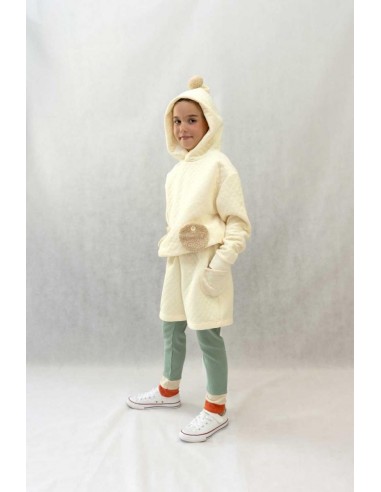 Ponpon hoodie(o.white)