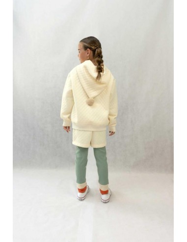 Ponpon hoodie(o.white)