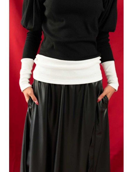 Debby tops(black x o.white)