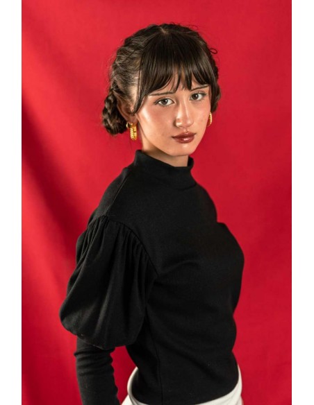 Debby tops(black x o.white)