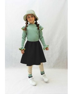 QP skirt(black)