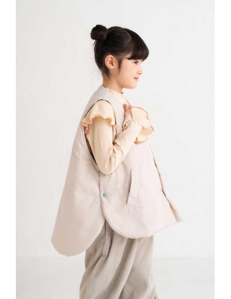 Batting vest 24AW(ivory)