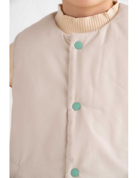 Batting vest 24AW(ivory)