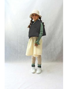 Cape vest(black) 2