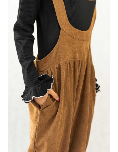 Volume salopette(brown) F