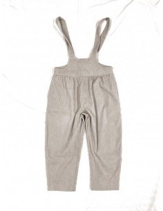 Volume salopette(white grey) F 2