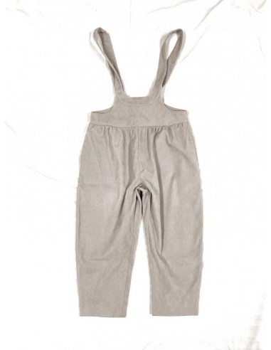 Volume salopette(white grey) F