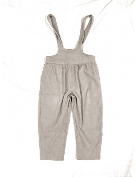 Volume salopette(white grey) F