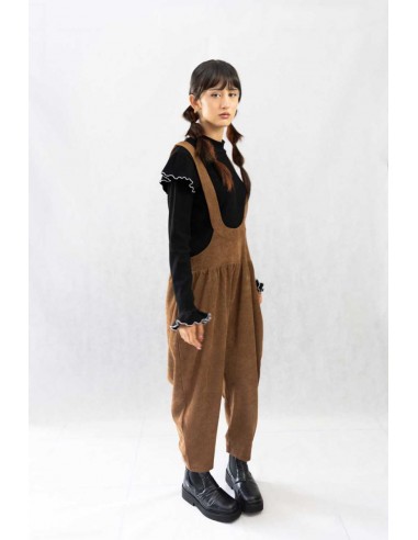 Volume salopette(brown) F