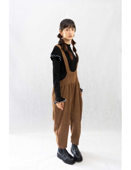 Volume salopette(brown) F