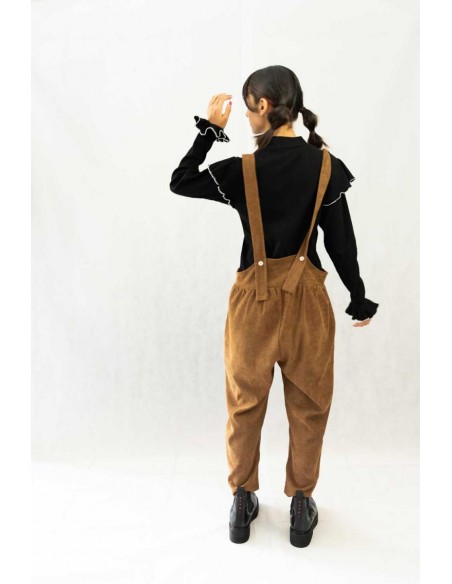 Volume salopette(brown) F