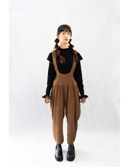 Volume salopette(brown) F