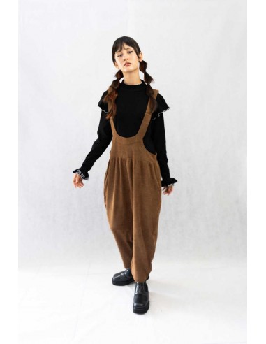 Volume salopette(brown) F