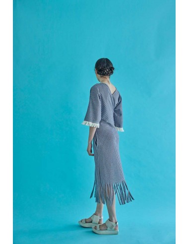 Aran one-piece(brown x mizuiro)