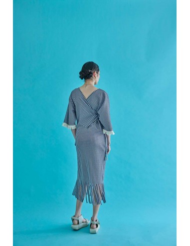 Aran one-piece(brown x mizuiro)