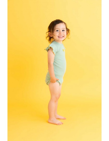 Frill summer baby (mos green)