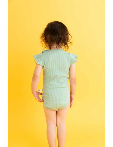 Frill summer baby (mos green)