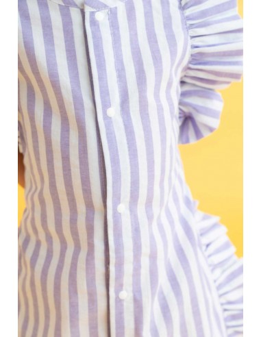 Angel rompas (purple stripe)
