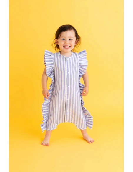 Angel rompas (purple stripe)