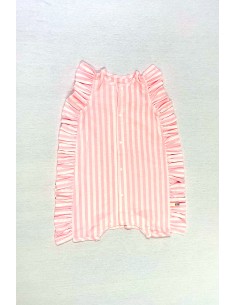 Angel rompas (pink stripe) 2