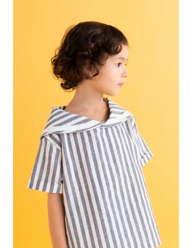 Theo sailer tops (black stripe)
