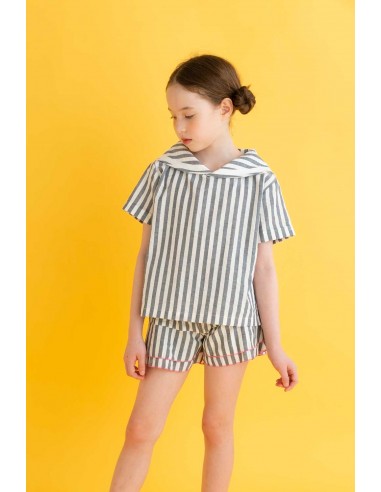 Theo sailer tops (black stripe)