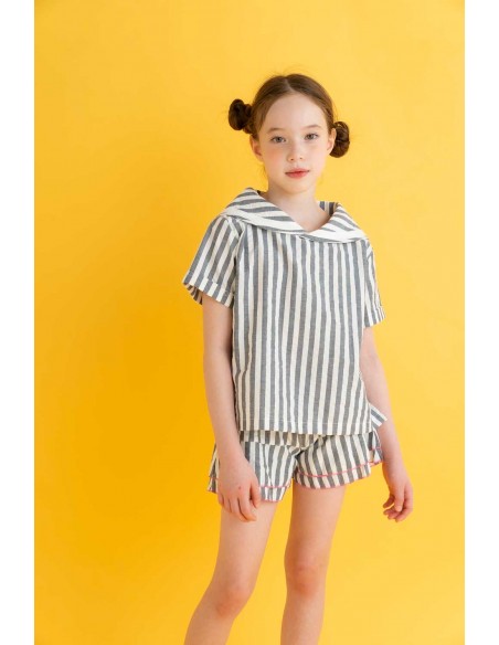 Theo sailer tops (black stripe)