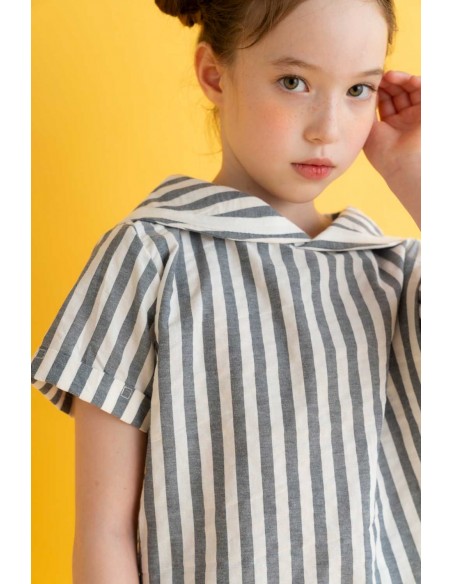 Theo sailer tops (black stripe)