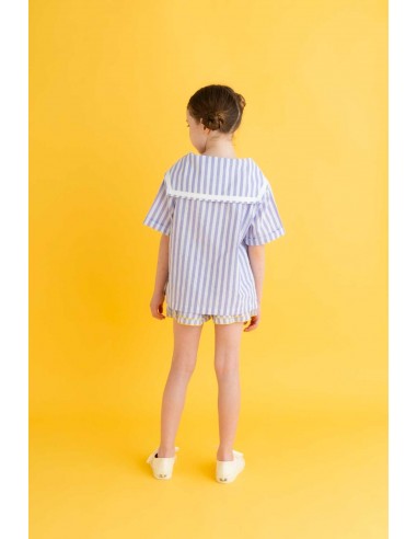 Theo sailer tops (purple stripe)
