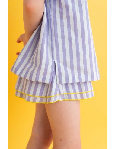 Theo sailer tops (purple stripe)