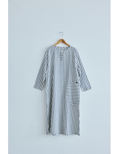 Basque one-piece (black stripe) F