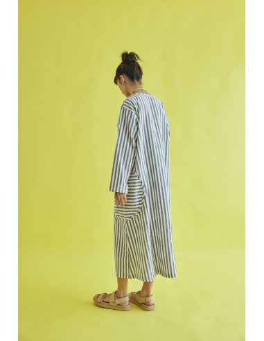 Basque one-piece (black stripe) F