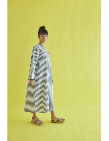 Basque one-piece (black stripe) F