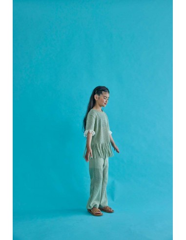 KAYO pants(ivory x mosgreen)