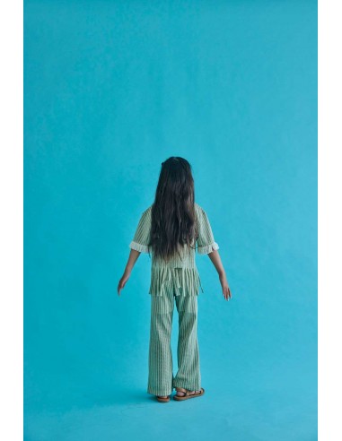 KAYO pants(ivory x mosgreen)