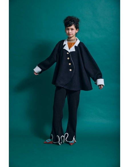 Flare jackt(black) F