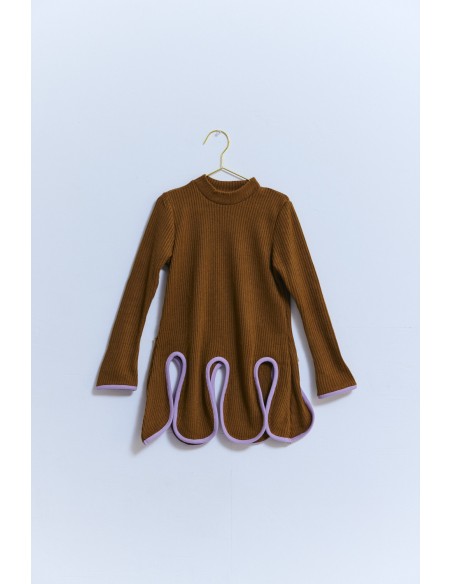 Octopas tops(brown)F