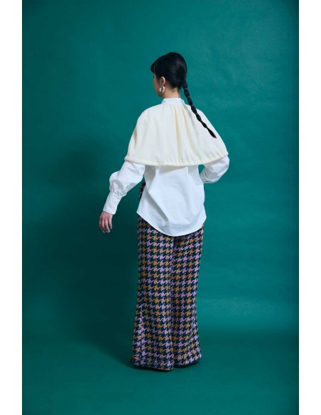 Flag blouse(o.white)F