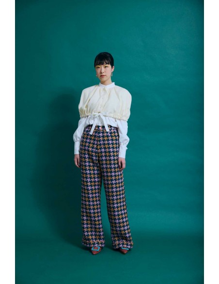 Flag blouse(o.white)F