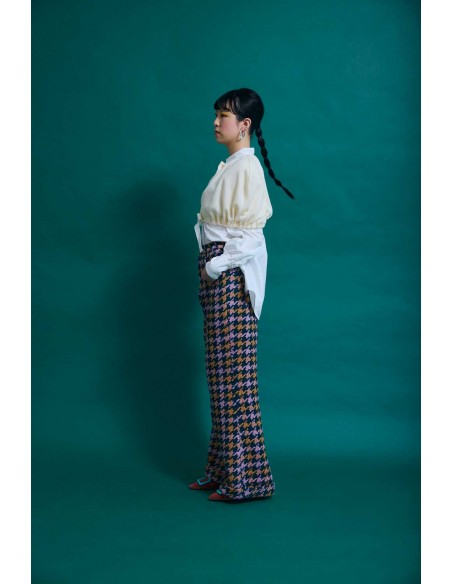 Flag blouse(o.white)F