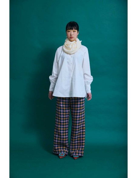 Flag blouse(o.white)F