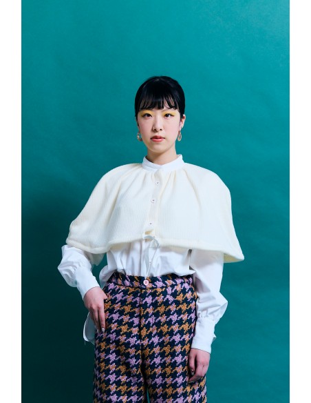 Flag blouse(o.white)F