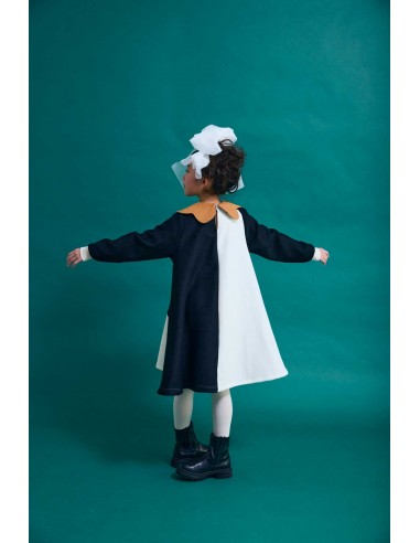 Sapan one-piece(black x o.white)