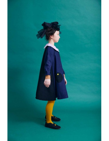 Sapan one-piece(navy x black)