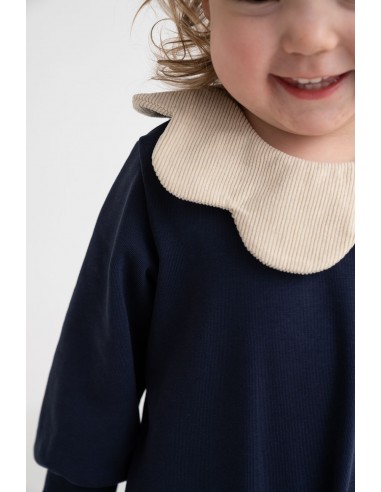 copy of Abeille rompas(navy x brown)