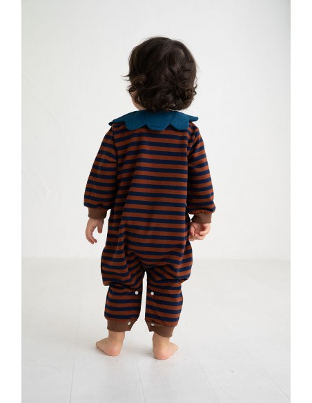 Abeille rompas(navy x brown)