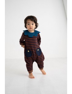 Abeille rompas(navy x brown) 2