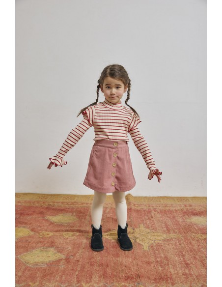 Chisa tops(red border)