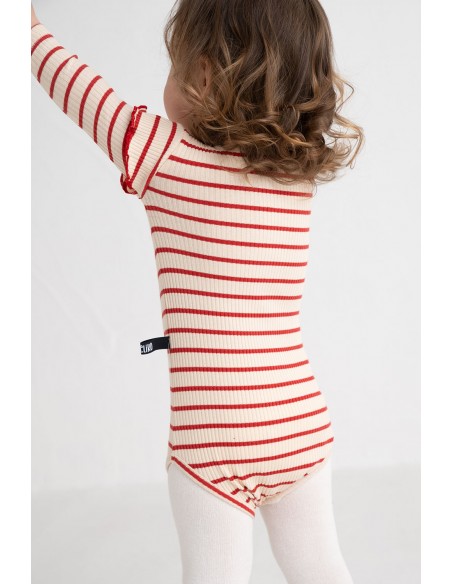 Frill baby body(red border)